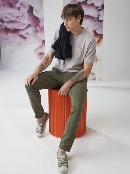 PANT GREENWOOD 8.0 VERDE OLIVO