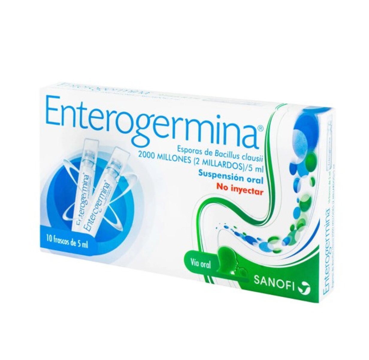 Enterogermina 10 Ampollas 
