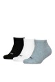 MEDIAS PUMA SNAKER 3 PACK Gris