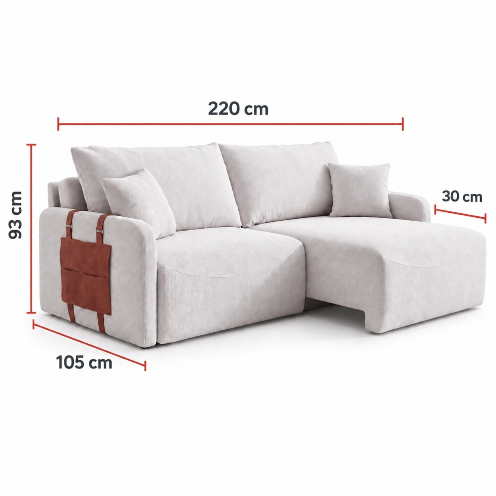 SILLÓN SOFÁ LIVING 2 CUERPOS RETRACTIL AJUSTABLE EXTENSIBLE GRIS