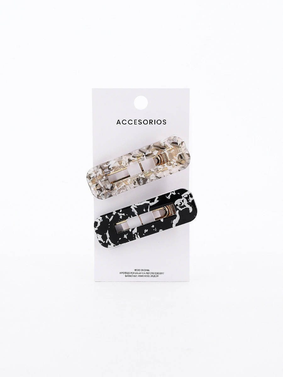 BROCHE PACK X 2 - ESTAMPADO 1 