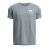 UA Tech Textured SS-BLU BLU-466