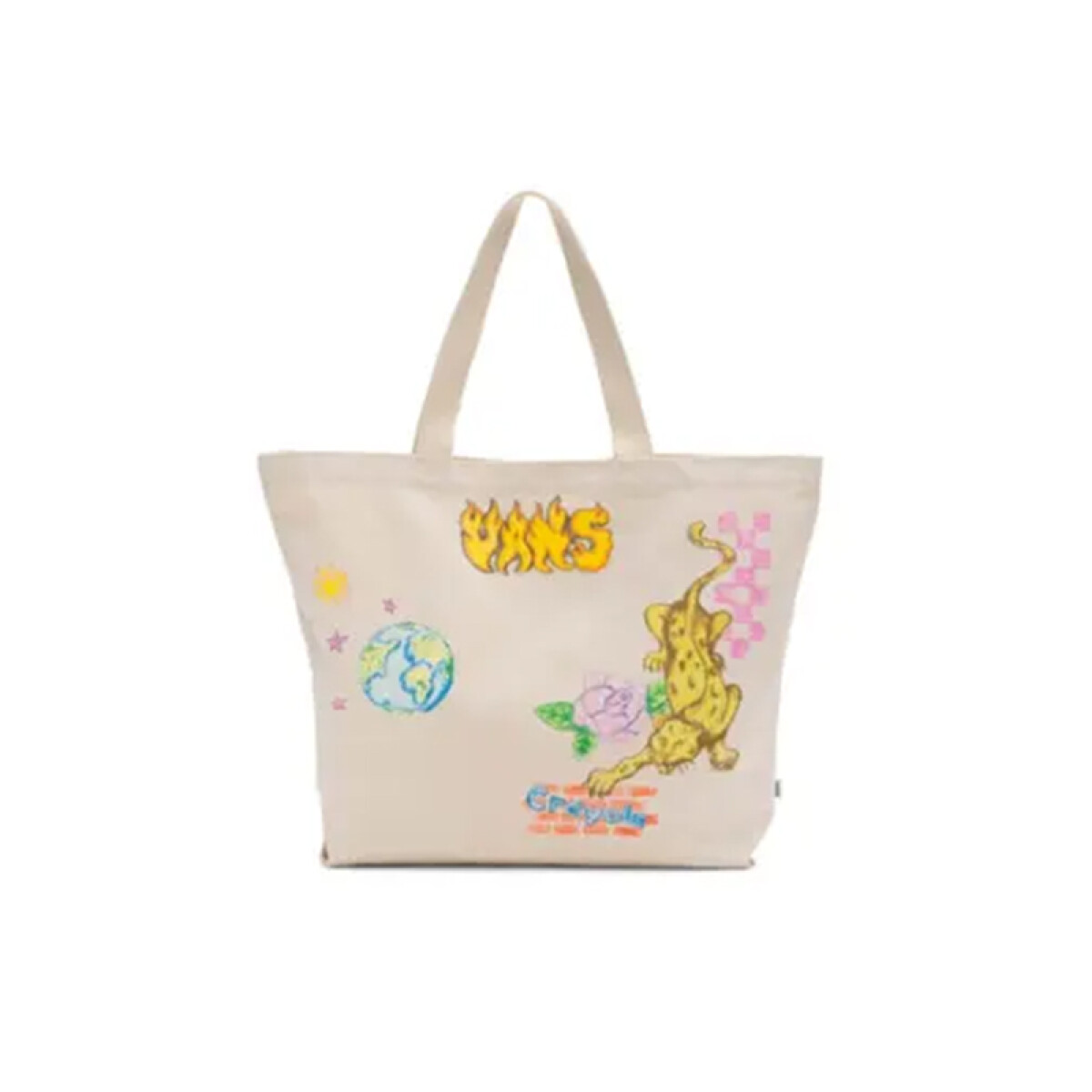 Bolso Vans X Crayola Tote Bag - Beige 