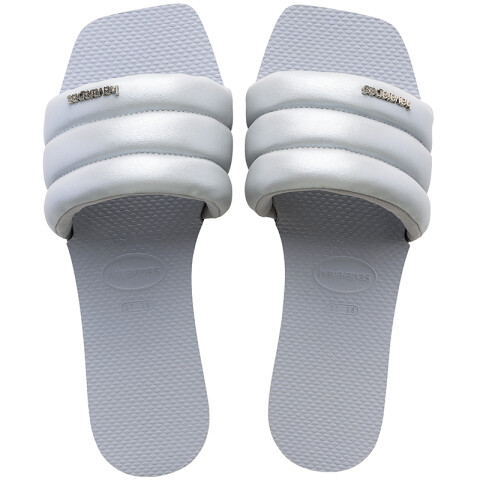 Sandalias Havaianas You Milan Metallic Gris