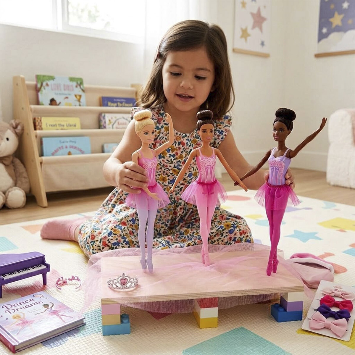 Muñeca Barbie Bailarina Articulada Diseños Surtidos 