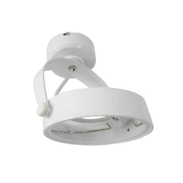 Spot con base, para lámpara GU10/AR111 230V blanco WA0798