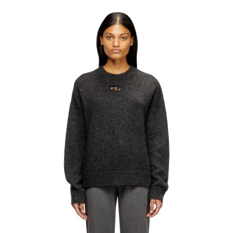 Polerones Para Mujer M-Areeta Knitwear Gris Oscuro