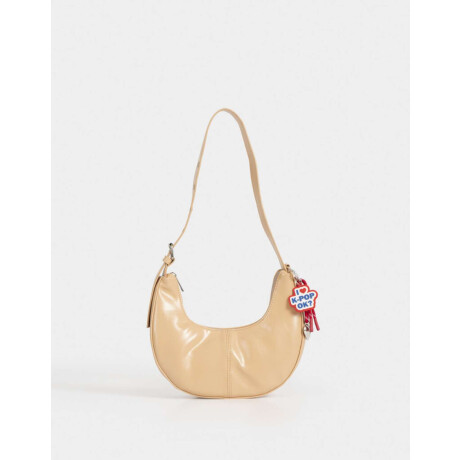 Bandolera Maxi Hobo Marron Camel