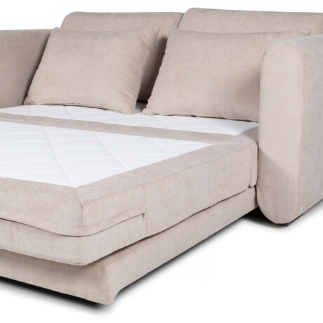 Sofá Cama Parma - Tela Microfibra 3012 (Beige)