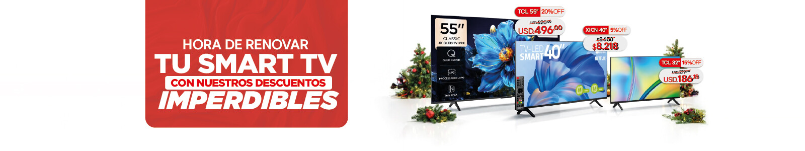 Hora de renovar tu Smart-TV - Navidad en La Tentación