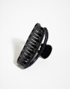 Broche Acrilico Broche Semicircular - Negro