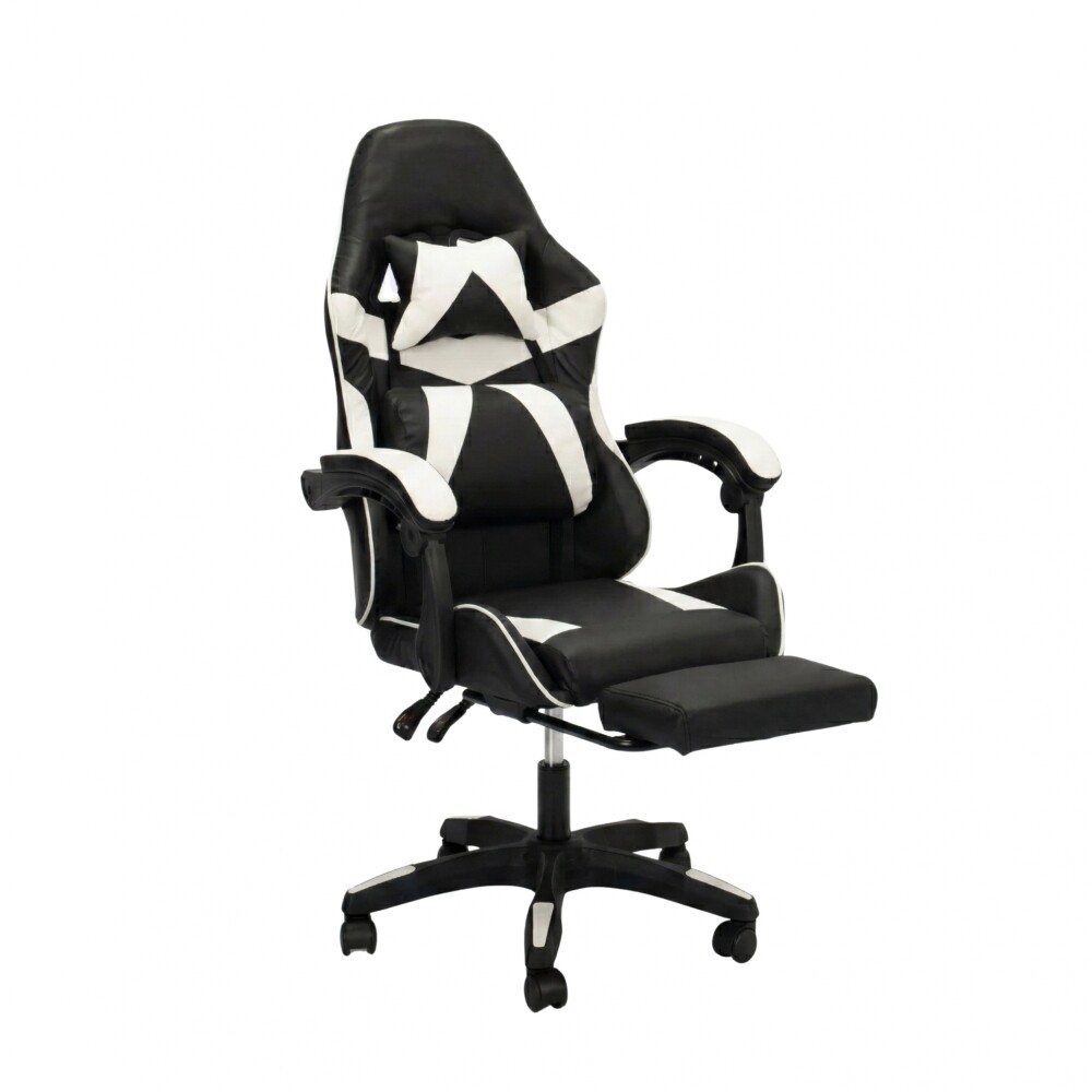 Silla Gamer Gaming Ergonomica Reclinable - PU Blanco