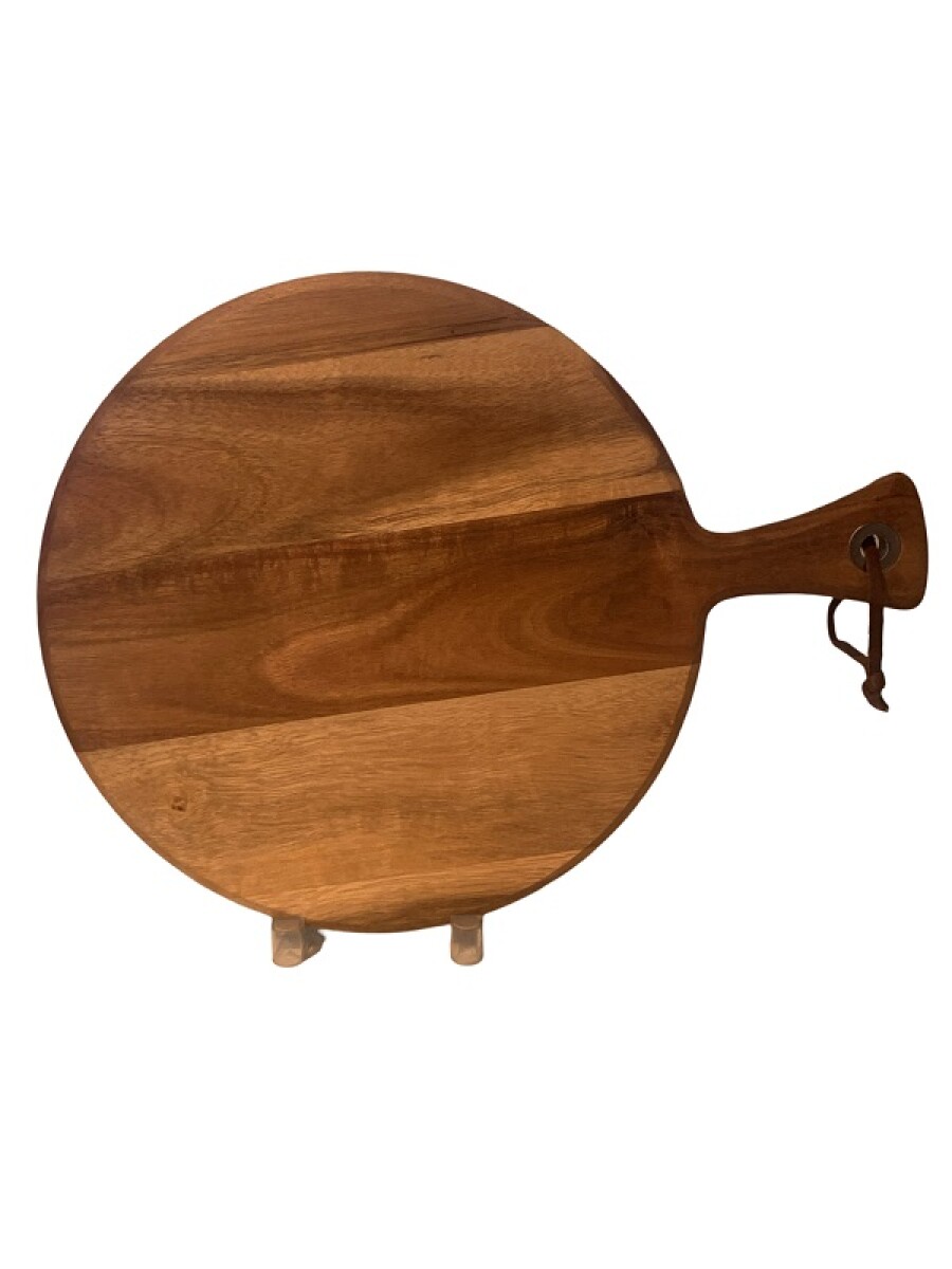 Tabla Madera Redonda 30CM C/Cabo - F/AWPB-12R 