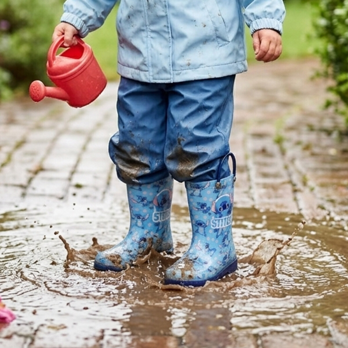 Botas de Lluvia Infantiles Stitch Talle 24 al 30 