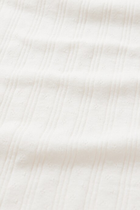Remera Manga Larga Niña Ivory Frost