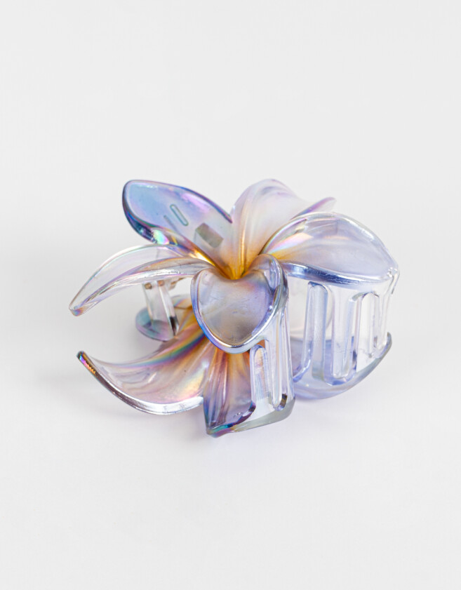 Broche Hawaianas Broche Flor - Violeta Lila