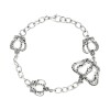 Pulsera Coronas-Plata 925- Sin Piedra-PU3835 sinpiedra