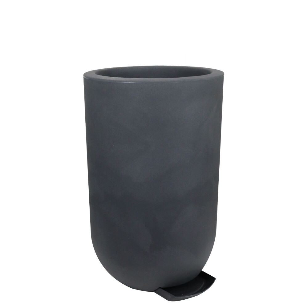 MACETA PLASTICO GRIS 62L