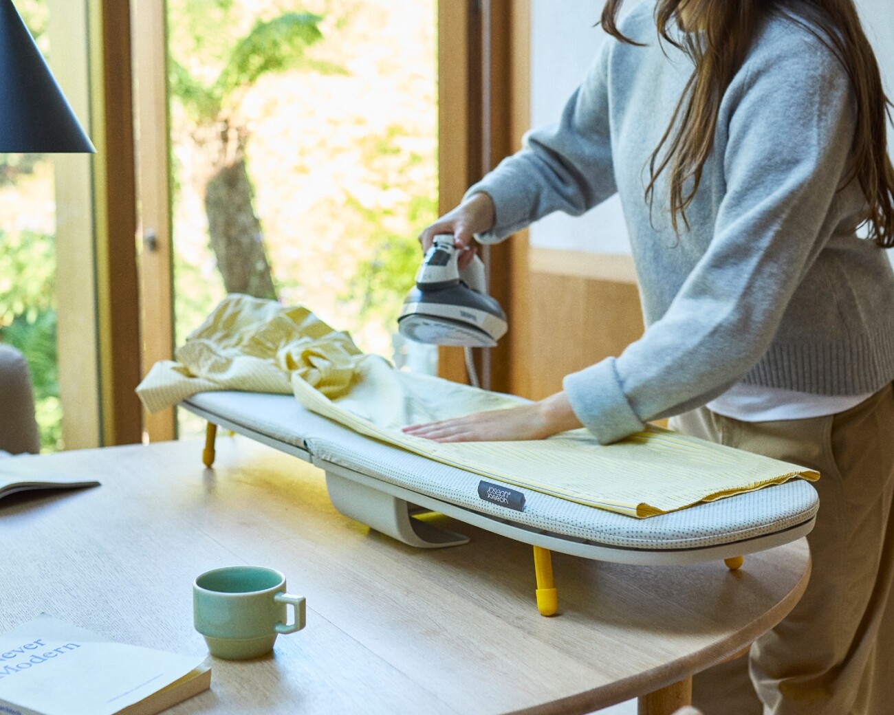 Tabla de Planchar Plegable de Mesa 110 cm Joseph Joseph Pocket Max™ Ecru - PREVENTA Tabla de Planchar Plegable de Mesa 110 cm Joseph Joseph Pocket Max™ Ecru - PREVENTA