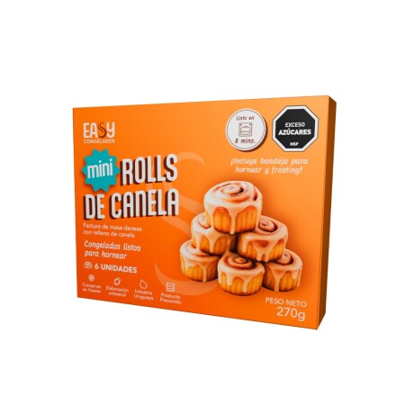 Mini Roll De Canela Easy X 6 Unid. Mini Roll De Canela Easy X 6 Unid.