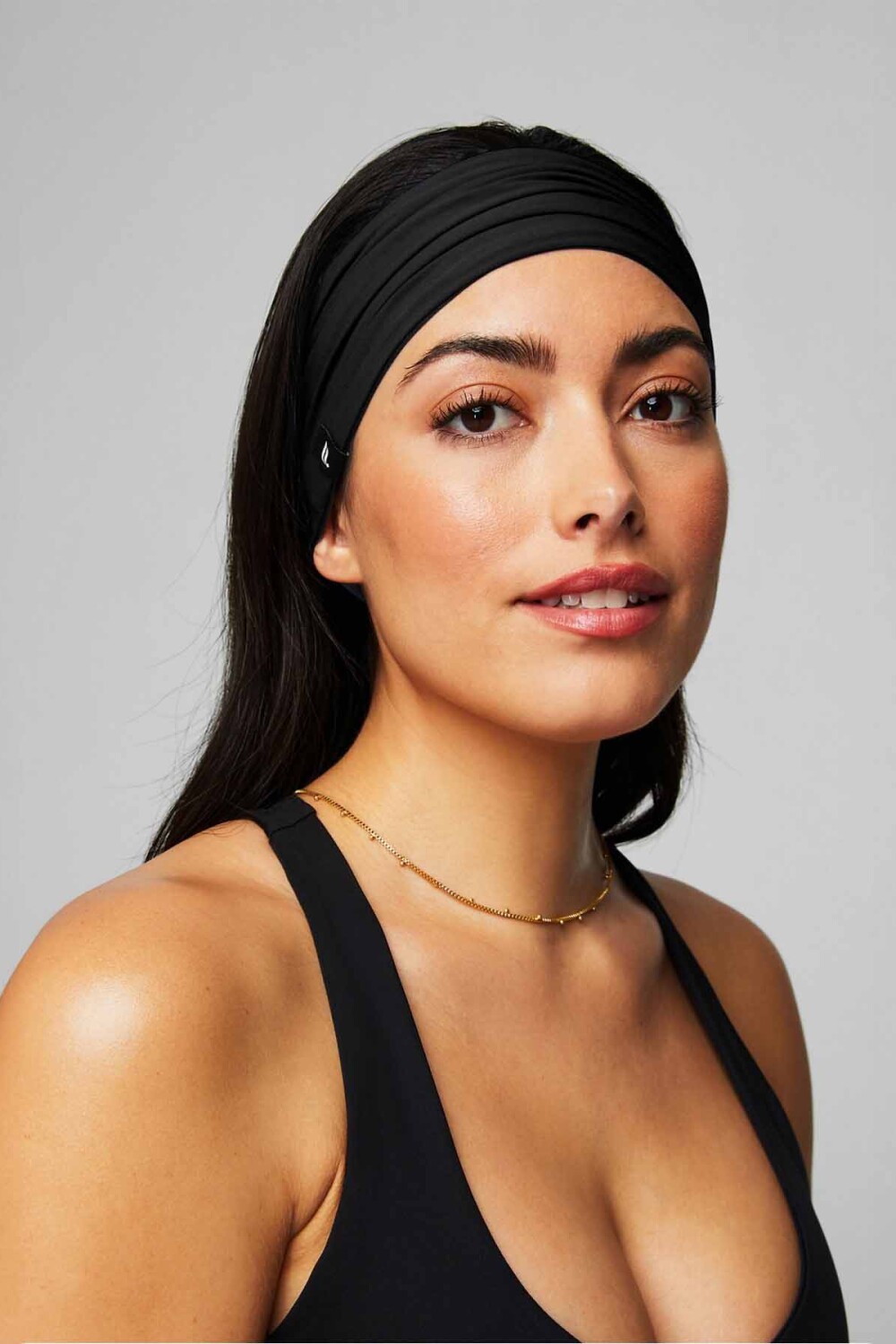 Vincha Elástica The Live-In Headband Mujer Black