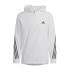 Campera de Hombre Adidas Run Icons Blanco - Negro