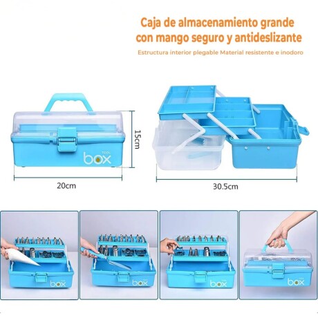 Set de decoración para repostería 236 Piezas Set de decoración para repostería 236 Piezas