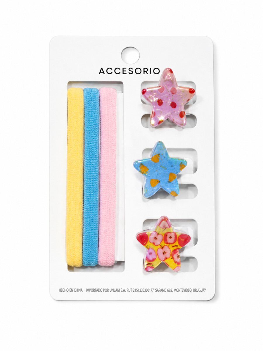 SET COLITAS Y BROCHES - GENERICO 