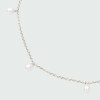 Cadena Aqua de MOON en plata 925 con perlas de rio Cadena Aqua de MOON en plata 925 con perlas de rio