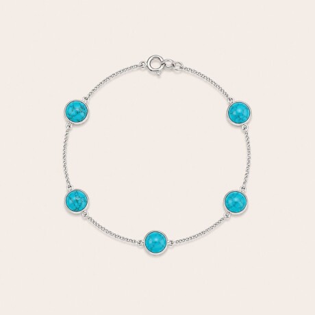 Pulsera Sabrina Turquesa - Plata 925 Pulsera Sabrina Turquesa - Plata 925