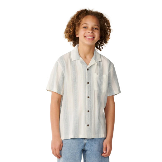 Camisa Rip Curl Classic Surf Weaver - Blanca Camisa Rip Curl Classic Surf Weaver - Blanca