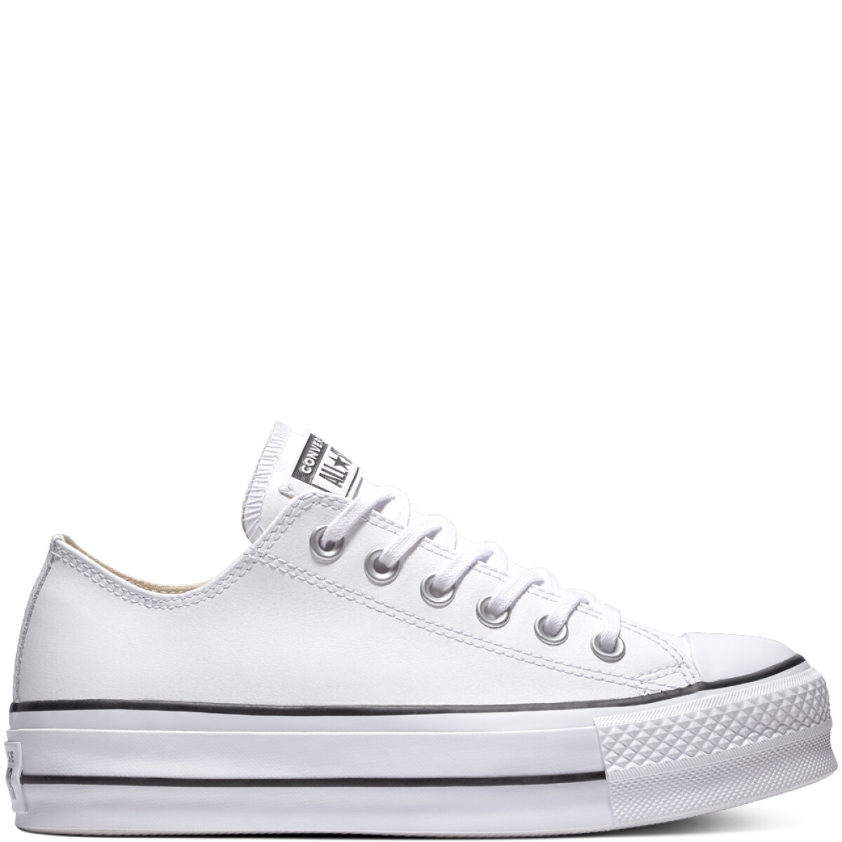 Championes Converse CHUCK TAYLOR AS LIFT OX- 166695C - WHITE 