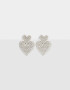 Aros Colgantes Cortos Con strass Aros Colgantes Cortos Con Strass - Dorado