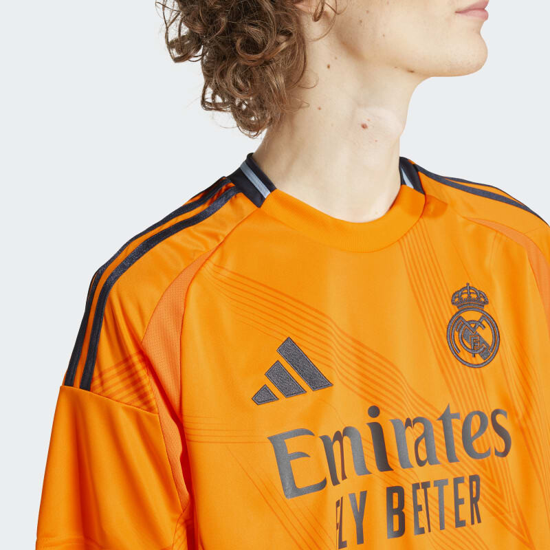 Camiseta Adidas Real Madrid 24/25 Segunda Equipación Naranja