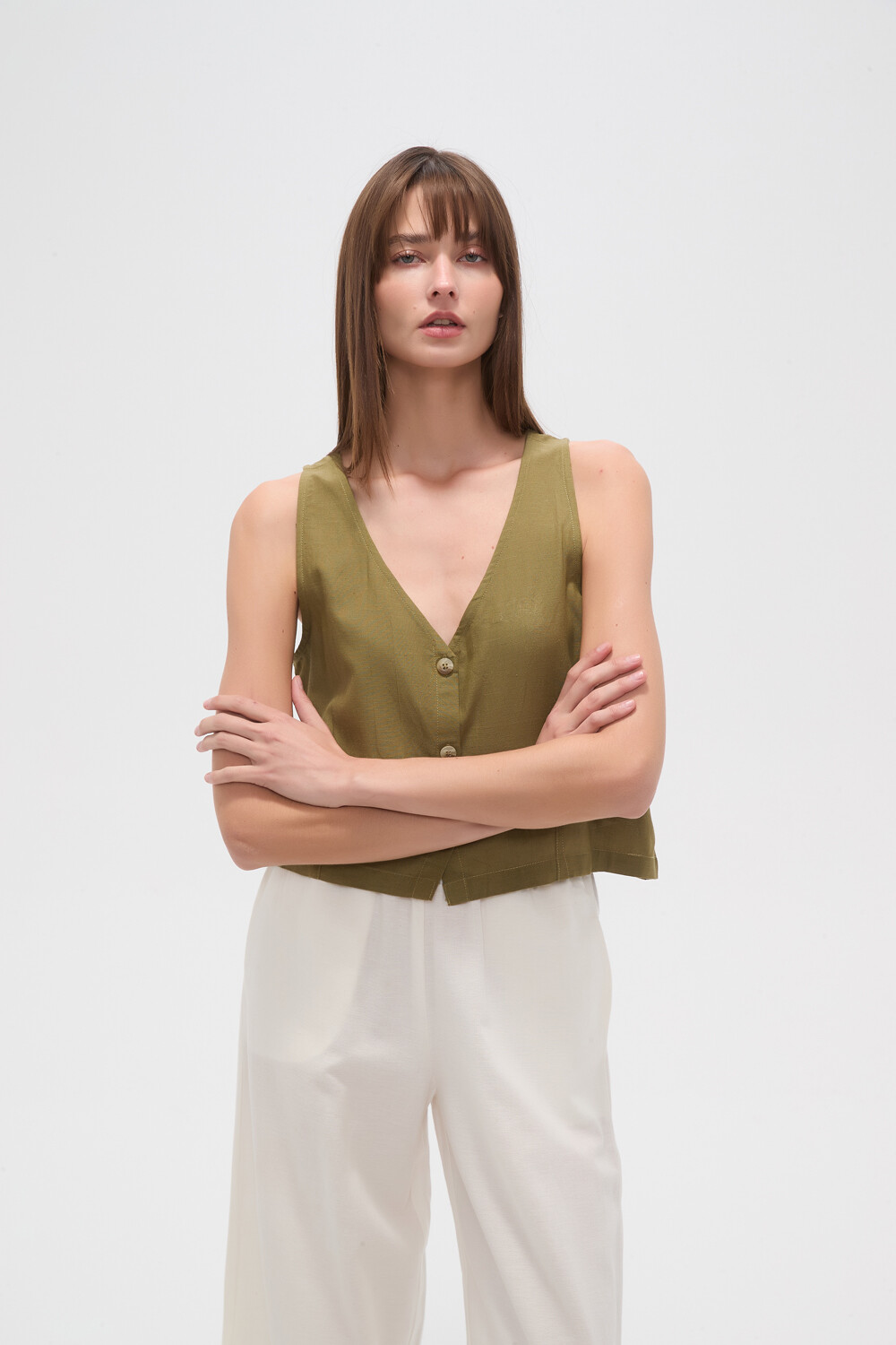 Musculosa Onurs Verde Oliva