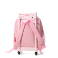 Mochila Disney Frozen Family Forever Con Carro Rosado - Violeta