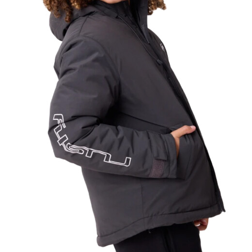 Campera Rusty Bandum Niño - Gris Oscuro Campera Rusty Bandum Niño - Gris Oscuro