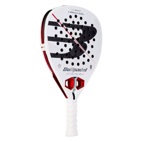 Paleta Bullpadel Hack 05 27 Blanco y Rojo