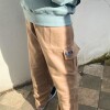 Pantalon Cargo Ancho N+ Tostado