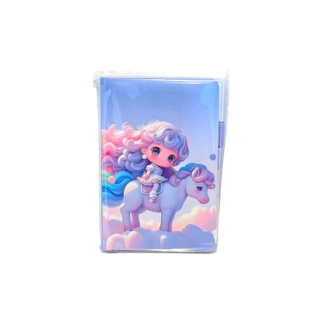 Cuadernito C6 de 80 hojas Muñeca Diseño 1