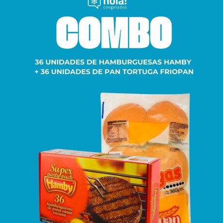 COMBO HAMBY PARTY PACK X36 COMBO HAMBY PARTY PACK X36