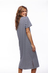 VESTIDO DAISY AZUL RAYAS