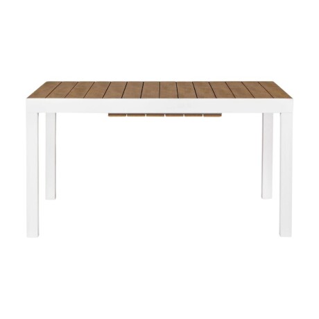 Mesa de jardin extensible Osaka - Blanca Mesa de jardin extensible Osaka - Blanca
