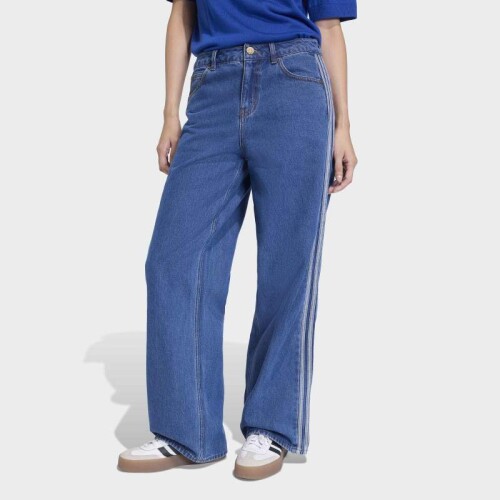 Pantalón Adidas Firebird Denim Azul