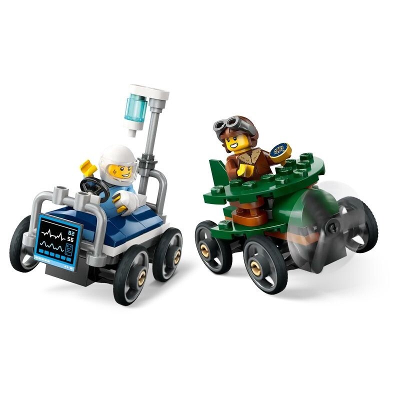 LEGO City Avión vs. Cama de Hospital 5+ LEGO CITY AVION VS CAMA DE HOSPITAL +5