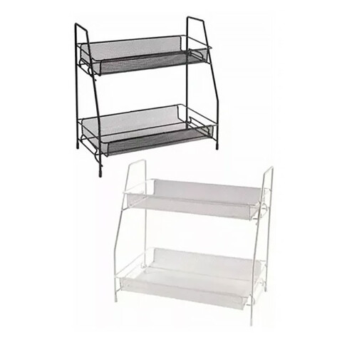 OUTLET Organizador Baño Metal para apoyar mesa 31x17x33cm Outlet Organizador Baño Metal Para Apoyar Mesa 31x17x33cm