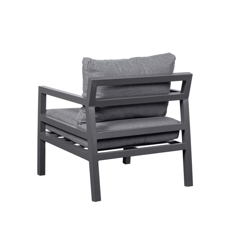 SET DE LIVING ALUMINIO GRIS PORTOFINO