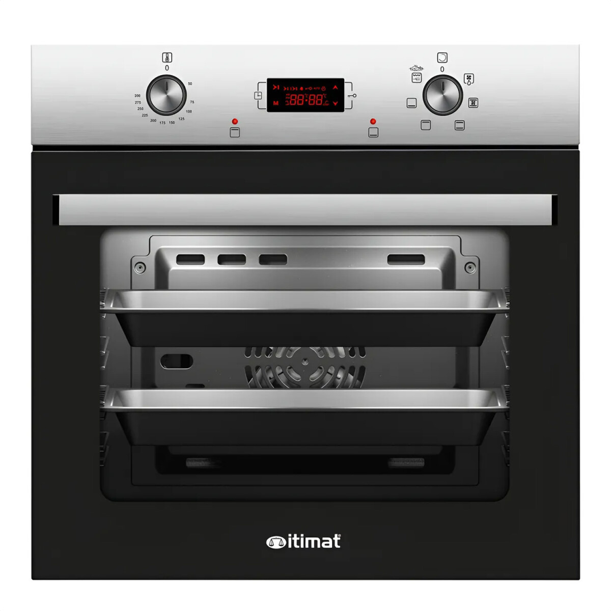 Horno De Empotar Eléctrico Itimat 67l Grill 2360302 - HORNO DE EMPOTRAR ITIMAT 2360302 