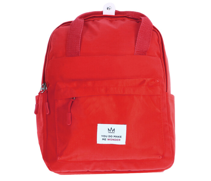 Mochila Miss Carol LIZ de tela Rojo