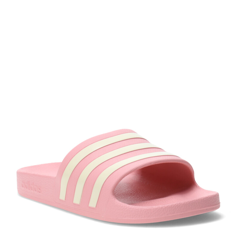 Chanclas de Mujer Adidas Adilette Aqua Rosa - Blanco